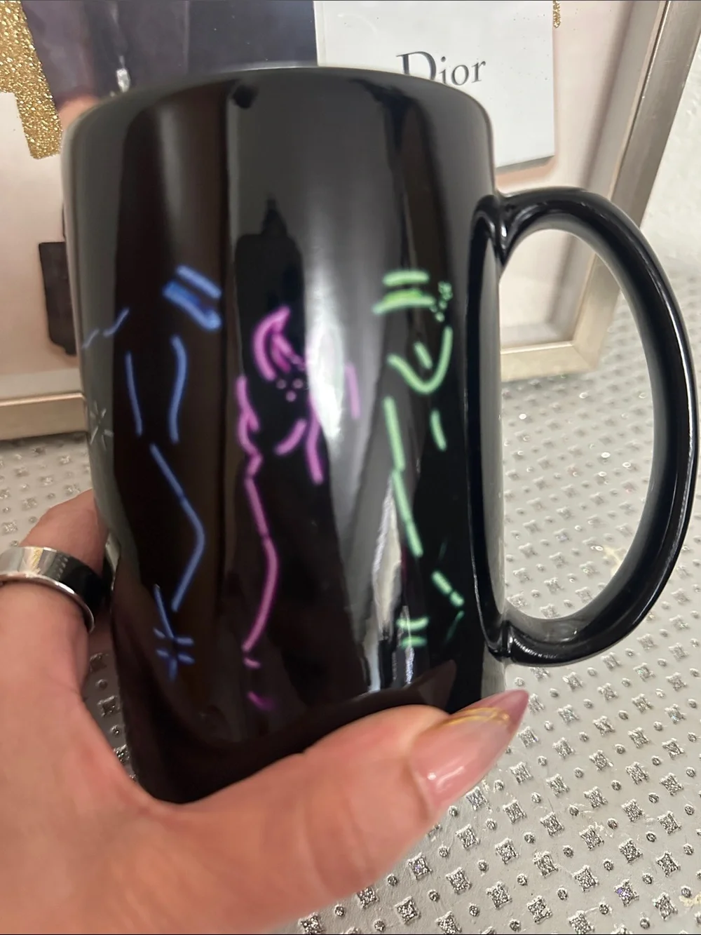Michael Jackson ONE Cirque du Soleil Black  Mug